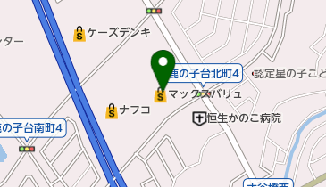 マックスバリュ鹿の子台店の地図画像