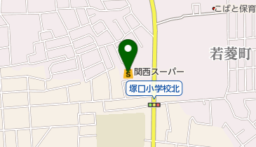 関西スーパー稲野店の地図画像