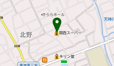 関西スーパー鴻池店の地図画像