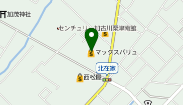 マックスバリュ北在家店の地図画像