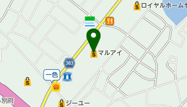 マルアイ一色店の地図画像