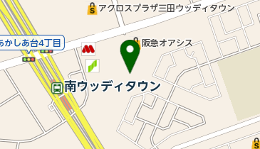 阪急オアシスえるむプラザ店の地図画像