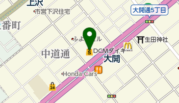 関西スーパー大開店の地図画像