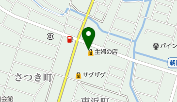 主婦の店尾崎店の地図画像
