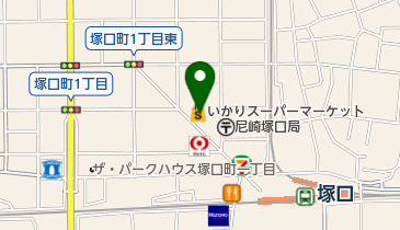 いかりスーパーマーケット塚口店の地図画像