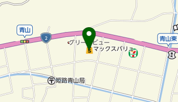 マックスバリュ青山店の地図画像