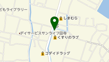 はやしの田寺店の地図画像