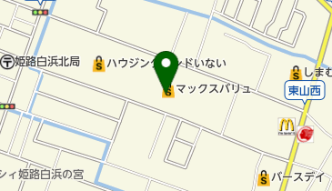 マックスバリュ東山店の地図画像