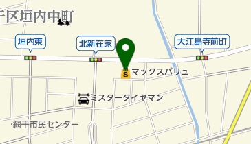 マックスバリュ網干店の地図画像