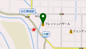 フレッシュバザール出石店の地図画像