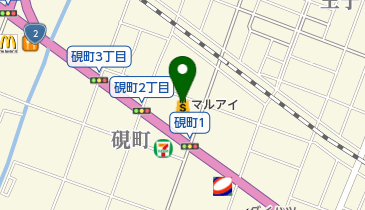 マルアイ硯町店の地図画像