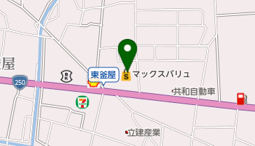 マックスバリュ御津店の地図画像