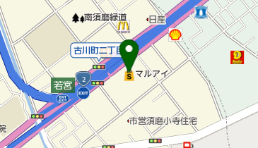 マルアイ須磨若宮店の地図画像