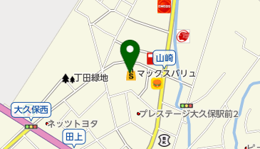 マックスバリュ大久保店の地図画像