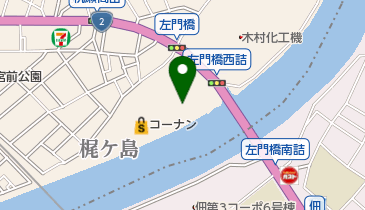スーパーマルハチ杭瀬店の地図画像