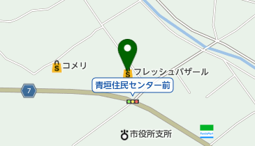 フレッシュバザール青垣店の地図画像