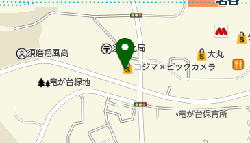 スーパーマルハチ名谷駅前店の地図画像