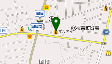 マルアイ稲美店の地図画像