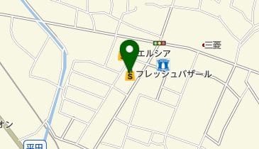 フレッシュバザール三木平田店の地図画像