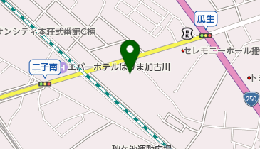 コープ播磨の地図画像