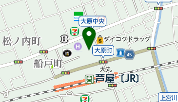 コープデイズ芦屋の地図画像