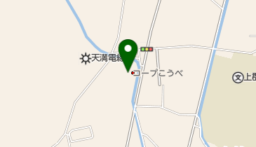 コープ上郡の地図画像