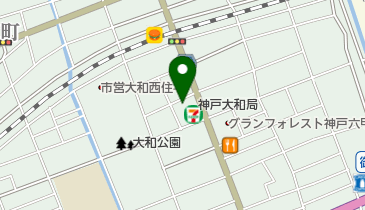 コープミニやまとの地図画像