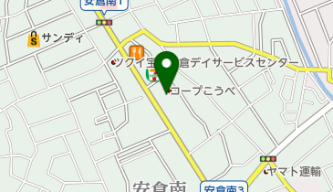 コープ安倉の地図画像