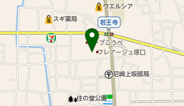 コープ尼崎近松の地図画像