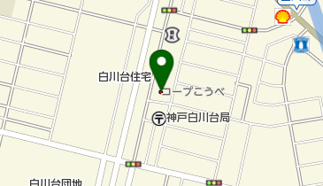 コープ白川台の地図画像