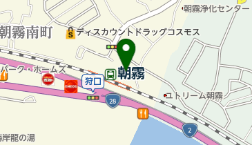 コープ朝霧の地図画像