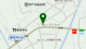 コープ篠原の地図画像