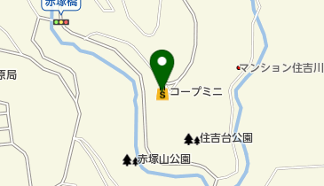 コープミニ住吉台の地図画像