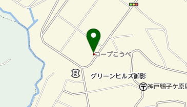 コープ渦森台の地図画像