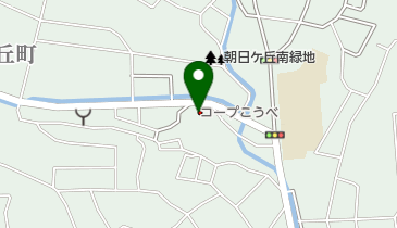 コープミニ東山の地図画像