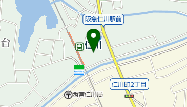 コープ仁川の地図画像