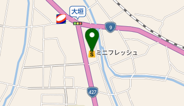ミニフレッシュ山東店の地図画像