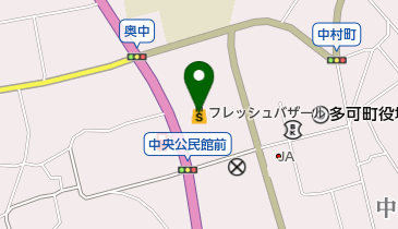 フレッシュバザール中店の地図画像