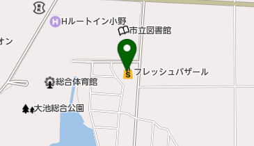 フレッシュバザール小野黒川店の地図画像