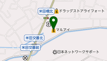 マルアイ米田店の地図画像