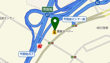 めぐみの郷布施畑インター店の地図画像