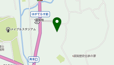 波賀ふれあい市場にこにこマートの地図画像