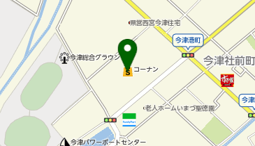 ロピア西宮今津店の地図画像