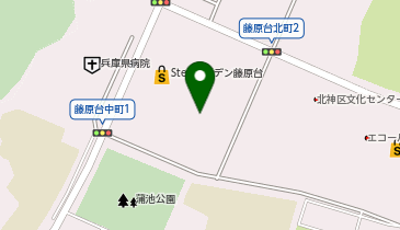 ヤマダストアーノース神戸店の地図画像