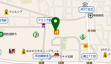 バロー尼崎潮江店の地図画像
