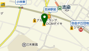 DCM三木広野店の地図画像