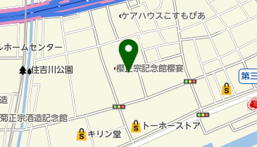 ホームセンターコーナン魚崎店の地図画像