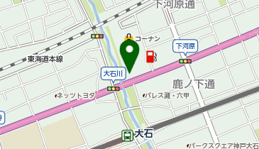 ホームセンターコーナン灘大石川店の地図画像