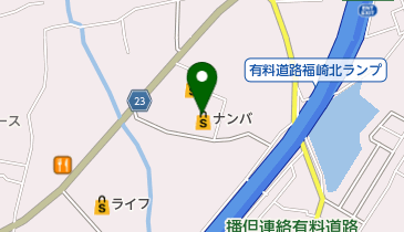 ナンバ福崎店の地図画像