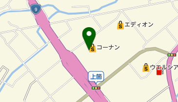 ホームセンターコーナン養父店の地図画像